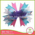 Multi color small different pattern hair bows